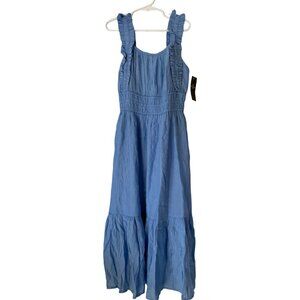 Abercrombie Kids Blue Smocked Maxi Dress - Size 9